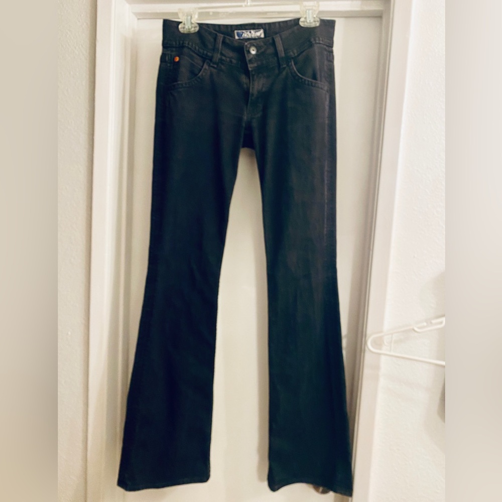 Hudson low rise boot cut jeans